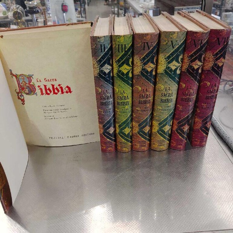 4829595 La bibbia 7 vol. fratelli fabbri